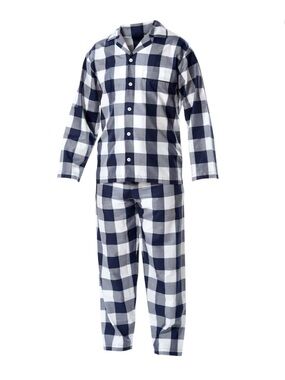 Hästens Blue Check Pajama Set Small 100% Cotton Luxury Sleepwear New Without Tag